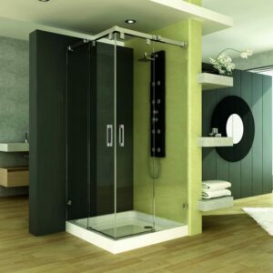 2 roulettes simple Haut + Bas pour cabine douche Access - 1ER - Mr.Bricolage